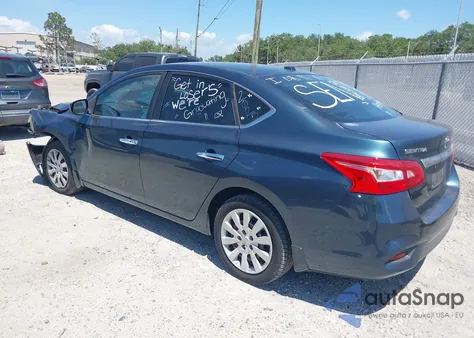2016 Nissan Sentra S from USA, damaged, VIN 3N1AB7AP3GY276923